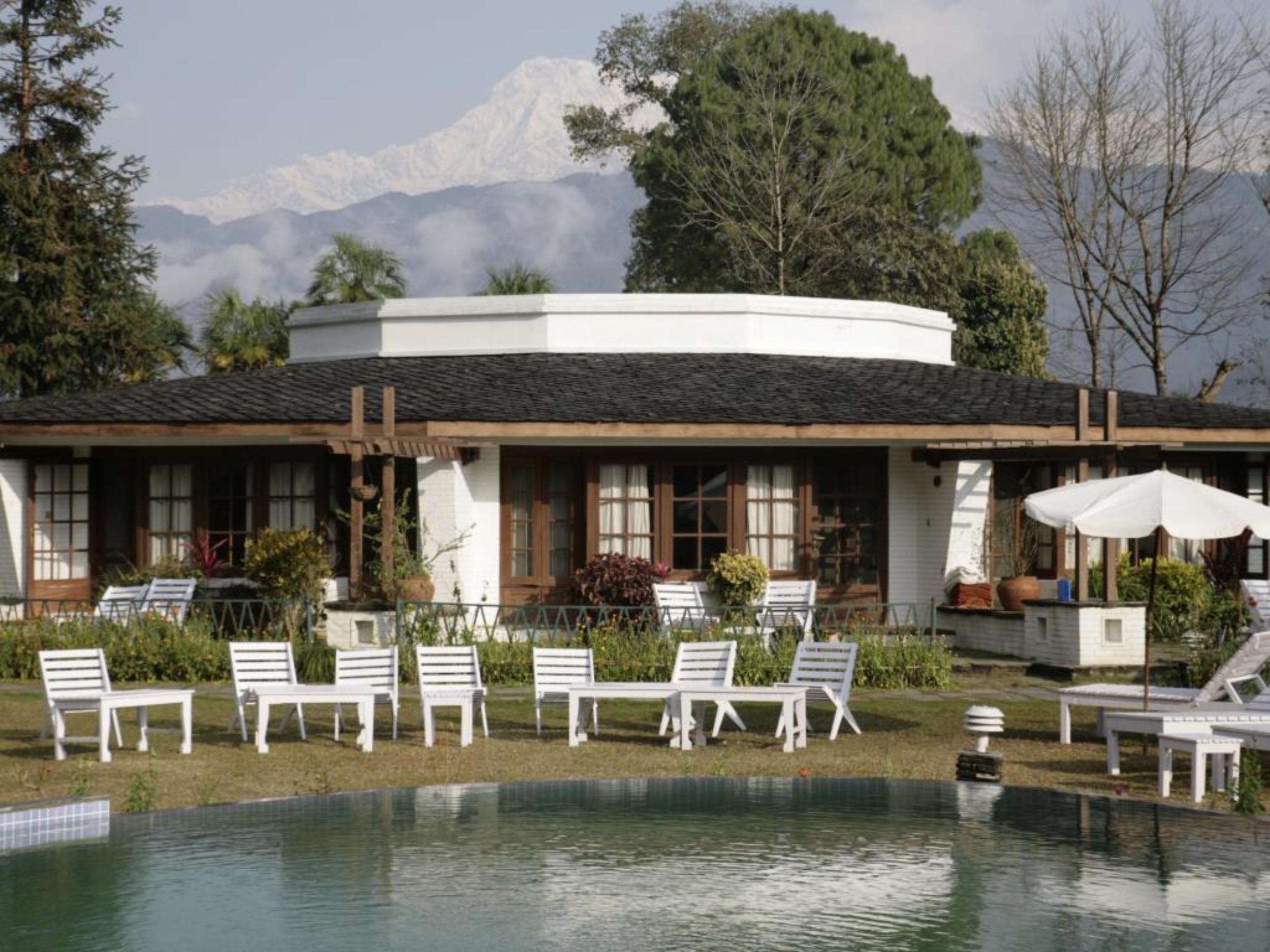 Hotel Fishtail alojamiento Pokhara Exterior foto